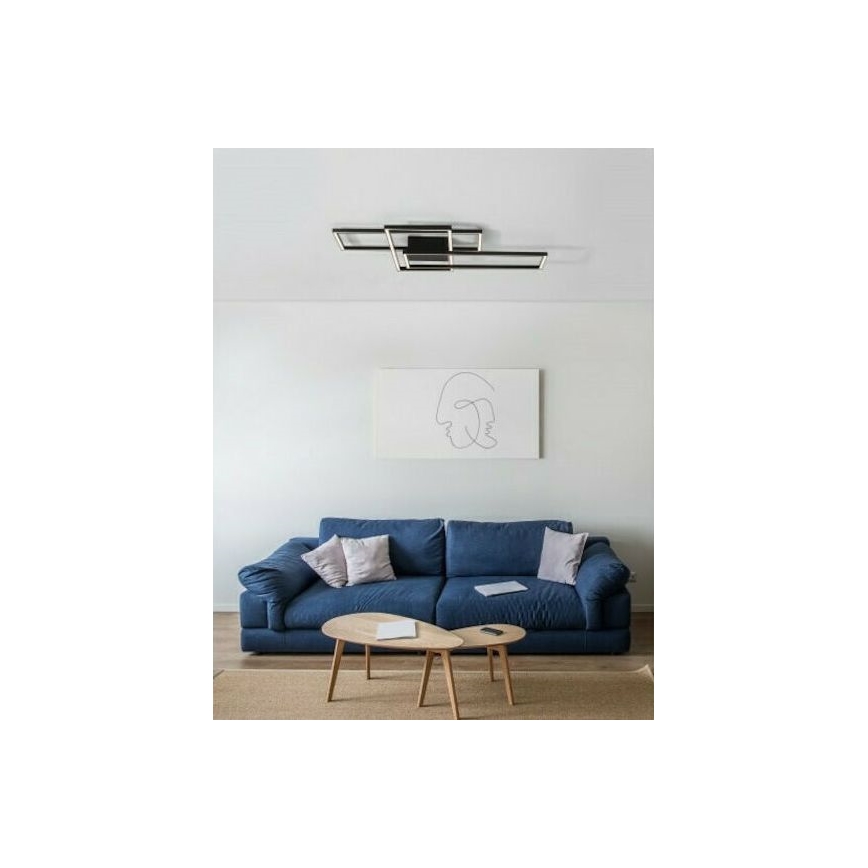 Zambelis 2020 - LED Ściemnialny żyrandol natynkowy LED/55W/230V czarne