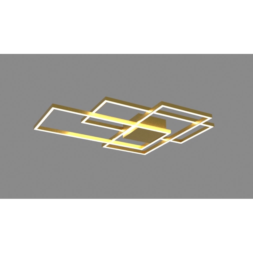 Zambelis 2022 - LED Ściemnialny żyrandol natynkowy LED/55W/230V złoty