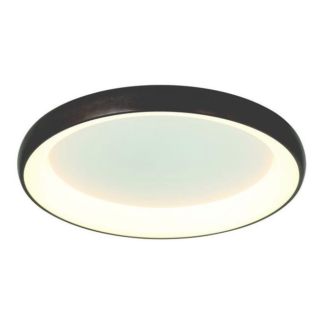 Zambelis 2059 - LED Plafon ściemnialny LED/60W/230V śr. 80 cm brązowe