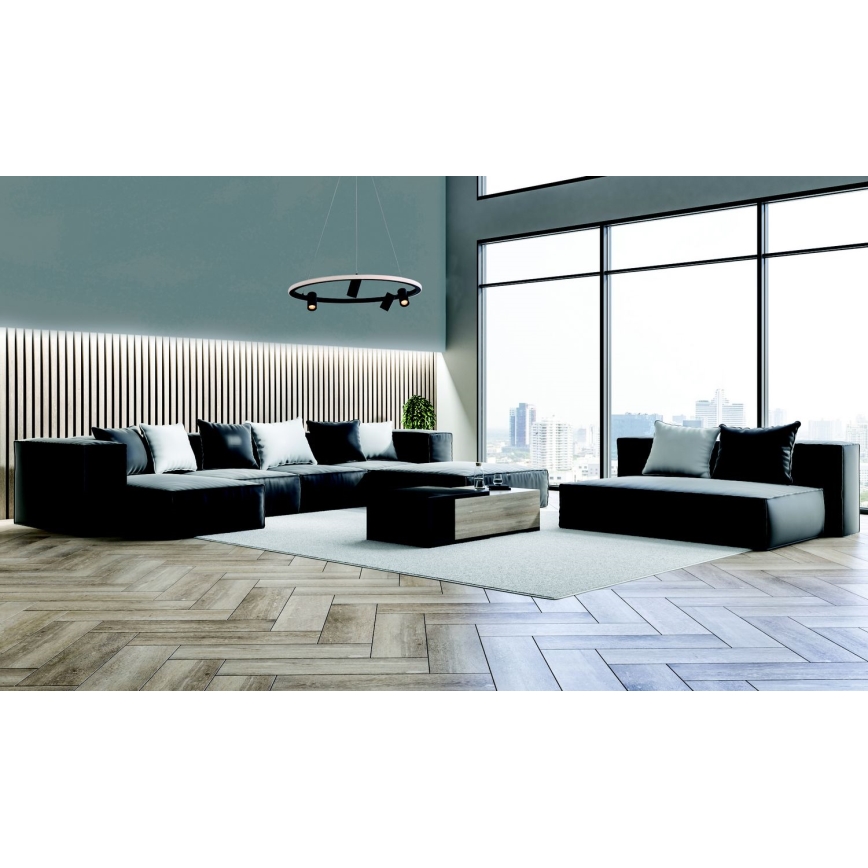 Zambelis 22012 - LED Żyrandol ściemnialny na lince LED/47W/230V śr. 60 cm czarne