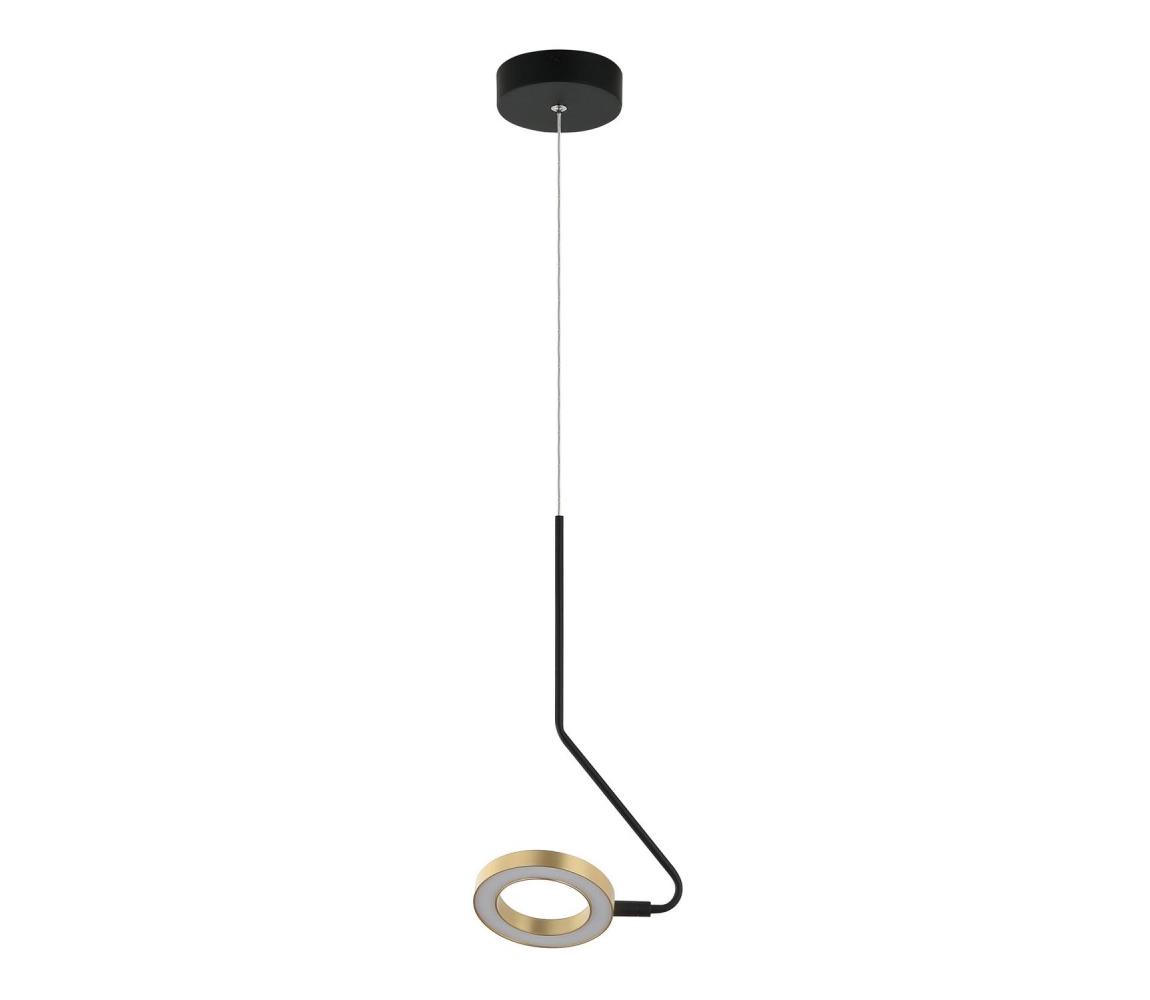 Zam 22045 - LED Żyrandol ściemnialny na lince LED/7W/230V CRI90 czarne