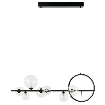 Zambelis 22063 - Regulowany żyrandol LED na linkach LED/14W + 7xG9/7W/230V