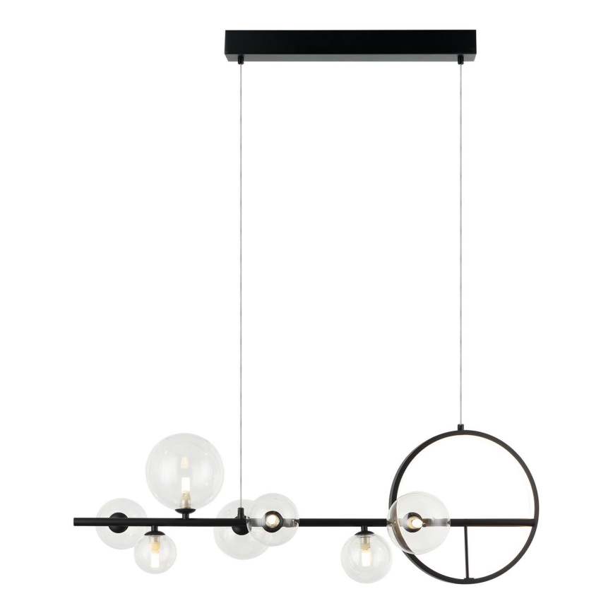 Zambelis 22063 - Regulowany żyrandol LED na linkach LED/14W + 7xG9/7W/230V