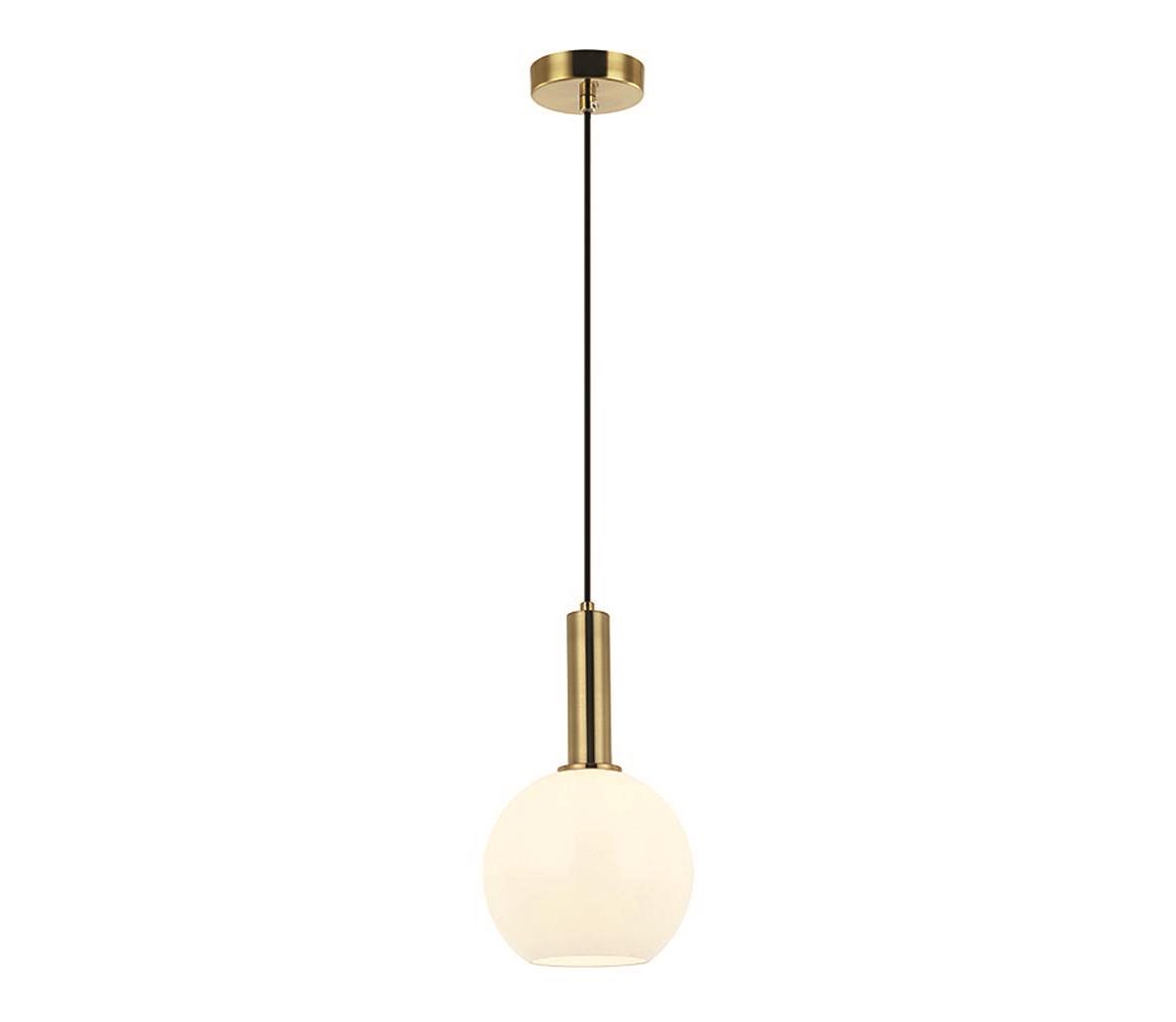 Zam 22071 - Żyrandol na lince 1xE27/40W/230V śr. 20 cm złoty