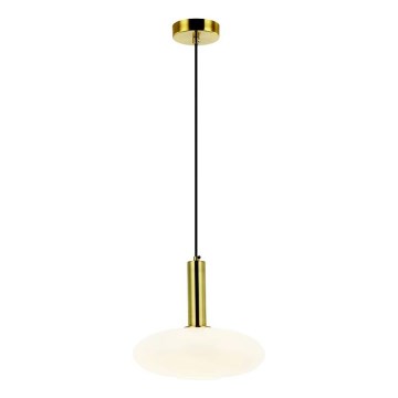 Zambelis 22072 - Żyrandol na lince 1xE27/40W/230V śr. 30 cm złoty