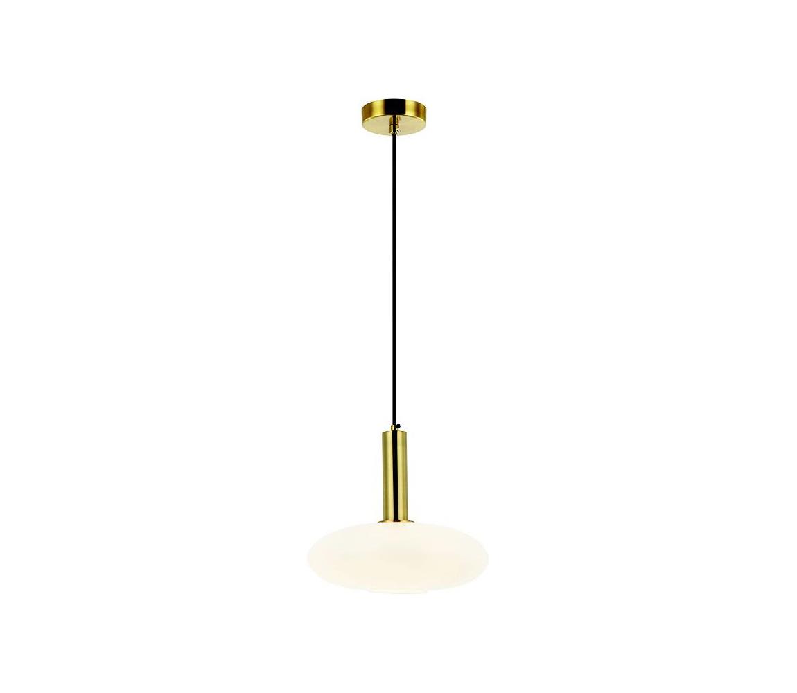 Zam 22072 - Żyrandol na lince 1xE27/40W/230V śr. 30 cm złoty