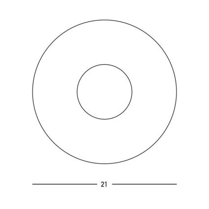 Zambelis 23137 - Kinkiet 1xG9/7W/230V śr. 21 cm złoty