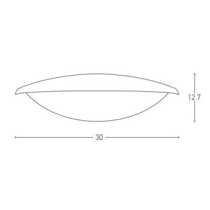 Zambelis E115 - LED Kinkiet zewnętrzny LED/6W/230V IP54 antracyt