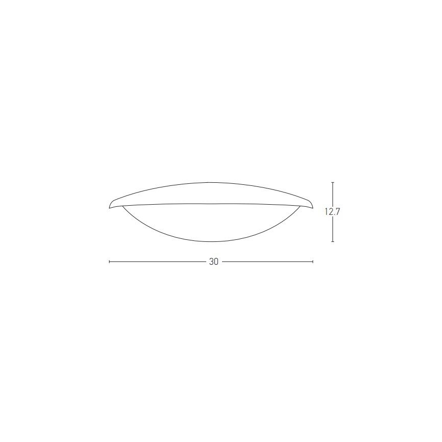 Zambelis E115 - LED Kinkiet zewnętrzny LED/6W/230V IP54 antracyt