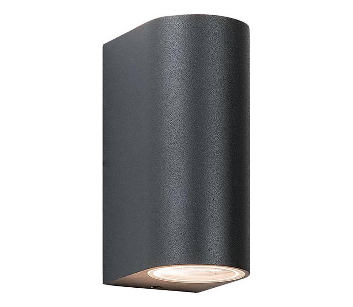 Zam E122 - Kinkiet zewnętrzny 2xGU10/15W/230V IP54 antracyt