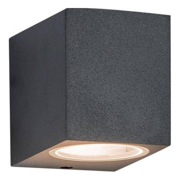Zambelis E123 - Kinkiet zewnętrzny 1xGU10/15W/230V IP54 antracyt