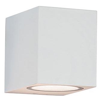 Zambelis E150 - Kinkiet zewnętrzny 1xGU10/15W/230V IP54 biały