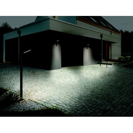 Zambelis E206 - LED Lampa zewnętrzna LED/10W/230V IP54 antracyt