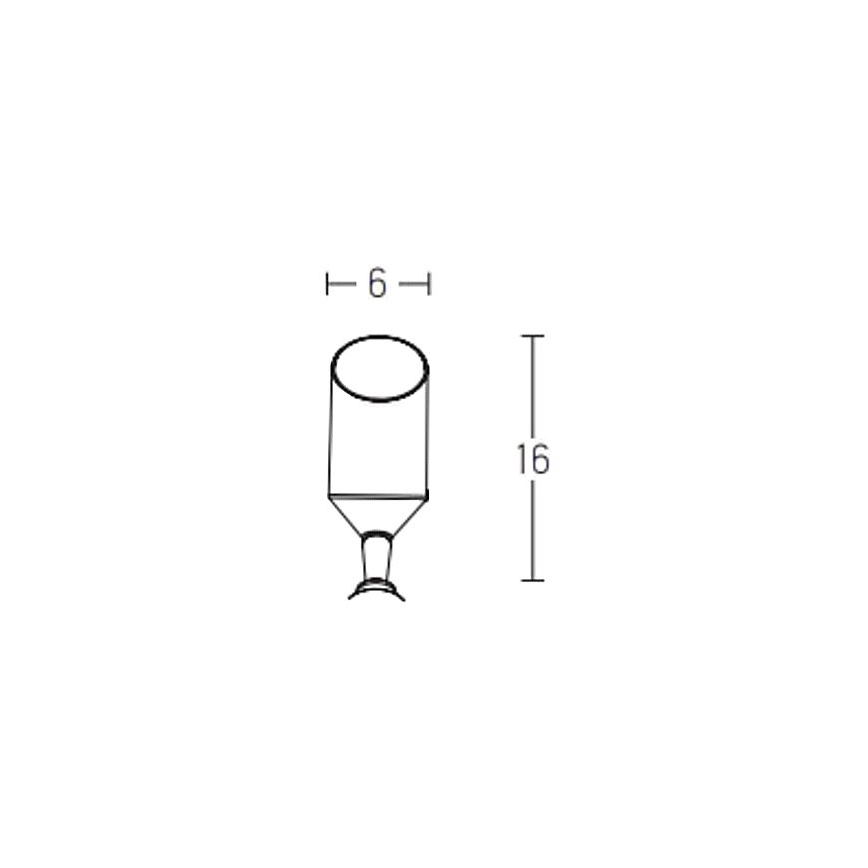 Zambelis E217 - Lampa zewnętrzna 1xGU10/5W/230V IP65 czarne