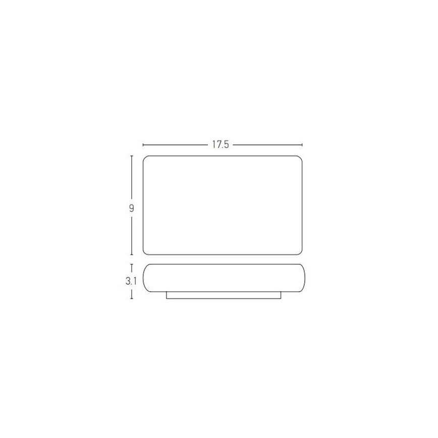Zambelis E239 - LED Kinkiet zewnętrzny 2xLED/6W/230V IP65 antracyt