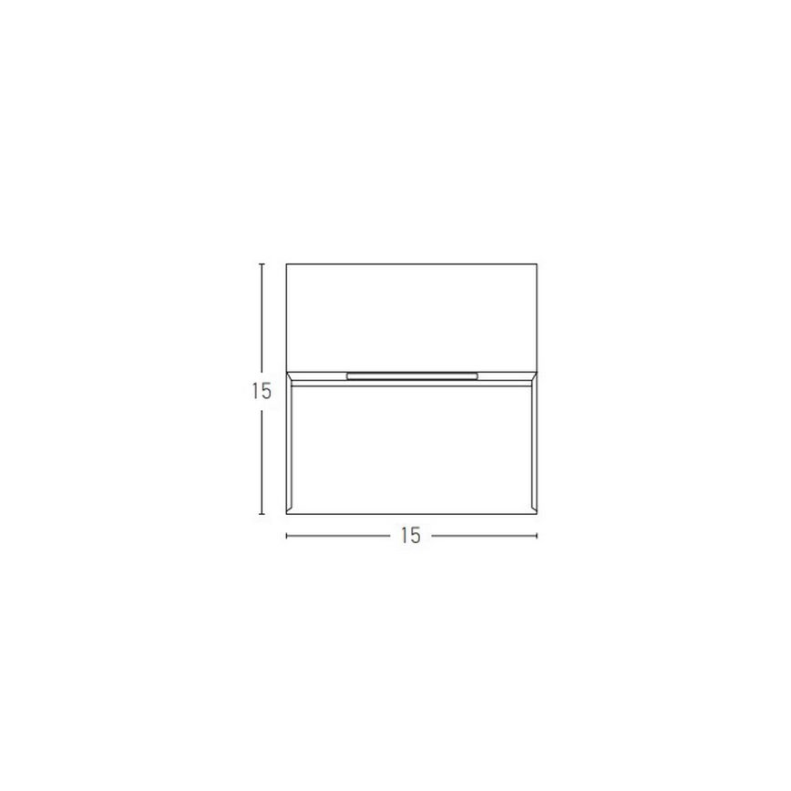 Zambelis E241-G - LED Oświetlenie schodowe zewnętrzne LED/6W/230V IP65 antracyt
