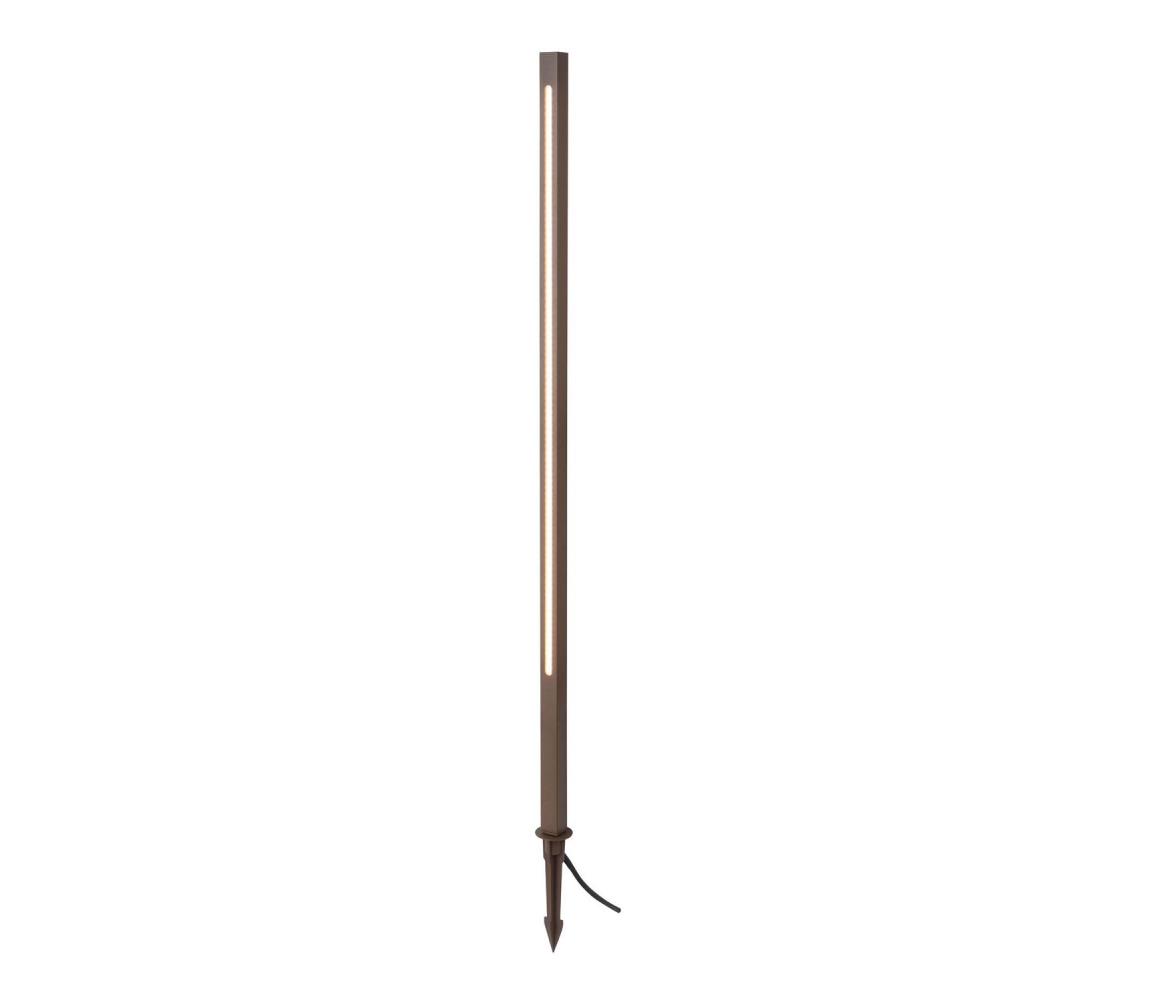 Zam E280 - LED Lampa zewnętrzna LED/15W/230V IP65 brązowe