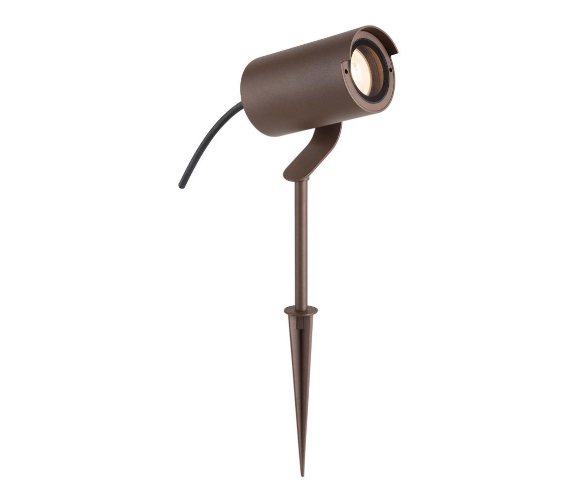 Zam E284 - Lampa zewnętrzna 1xGU10/20W/230V IP65 brązowe