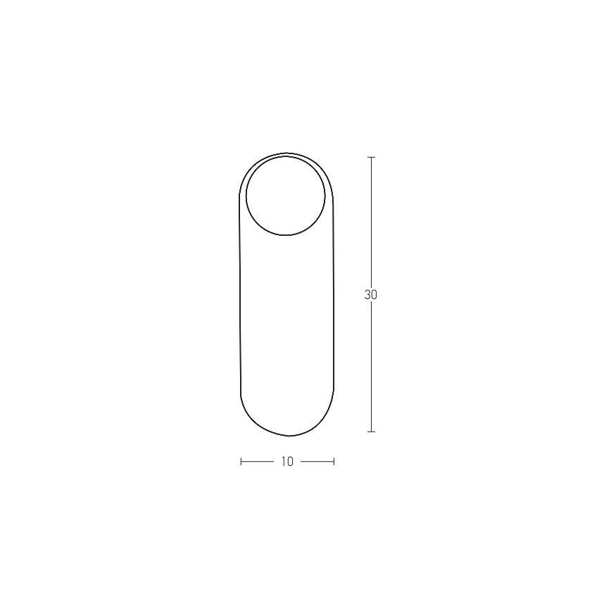 Zambelis H64-B - Kinkiet 1xG9/9W/230V czarne