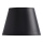 Zamienny klosz do lampy stołowej PICO E14, średnica 18 cm, kolor czarny