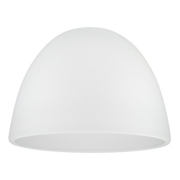 Zamienny klosz do żyrandola E27, średnica 18 cm, mleczne szkło