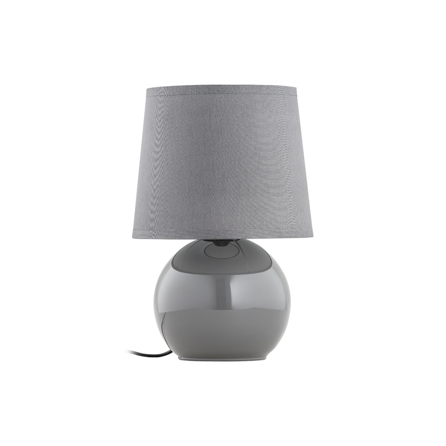 Zamienny klosz do żyrandola PICO E14, śr. 18 cm, szary