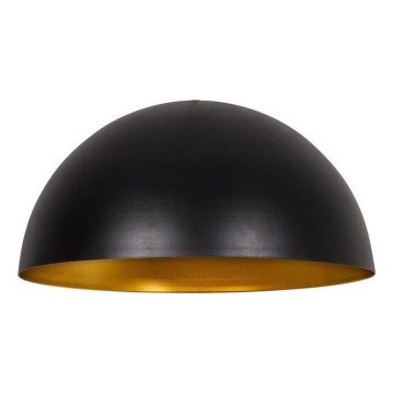 Zapasowy klosz do lampy wiszącej na przewodzie SIVANI o średnicy 60 cm, czarny/miedziany