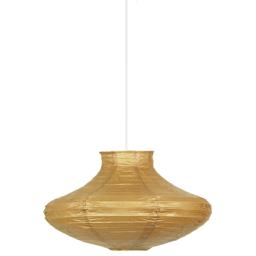 Wymienny klosz do żyrandola GRIF śr. 40 cm złoty