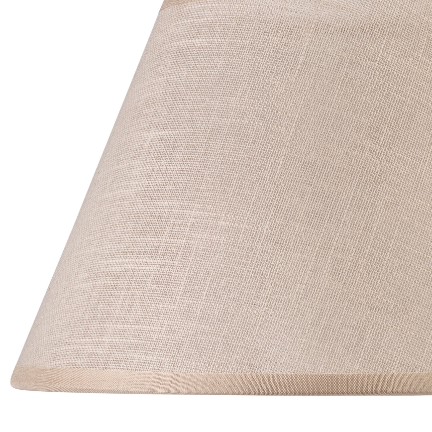 Klosz zamienny do lamp stołowych JUTA E27 śr. 19 cm beżowy