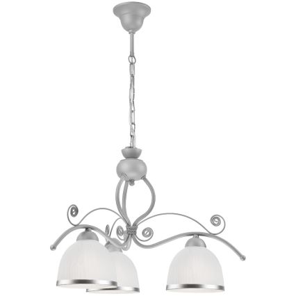 Wymienny klosz do żyrandola Retro II 39862 E27 130x110 mm
