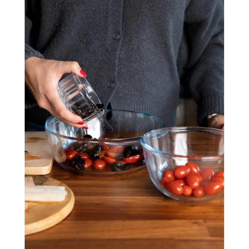 Żaroodporne naczynie do zapiekania z pokrywką PYREX 1,3 l