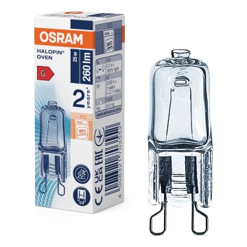 Žarówka do piekarnika HALOPIN G9/25W/230V 2700K - Osram