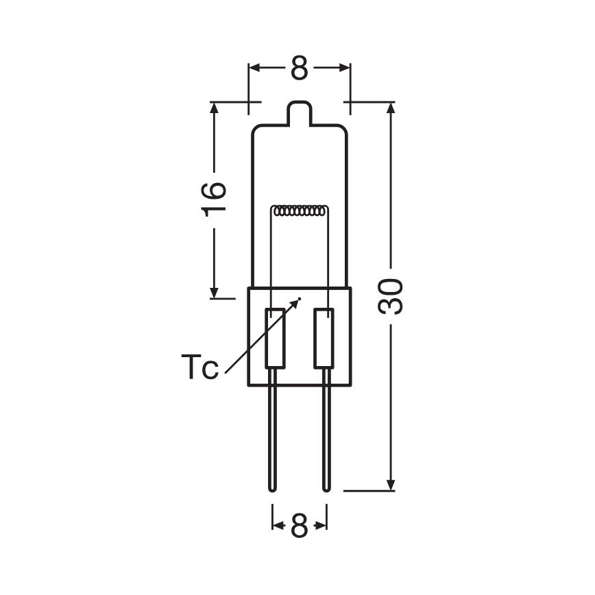 Žarówka do piekarnika HALOSTAR G4/10W/12V 2700K - Osram