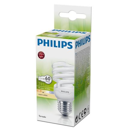 Żarówka energooszczędna Philips E27/12W/230V 2700K