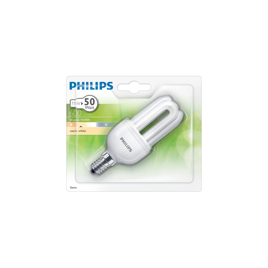 Żarówka energooszczędna Philips GENIE E14/11W/230V 2700K