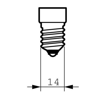 Żarówka energooszczędna Philips TORNADO E14/12W/230V 6500K