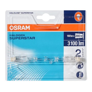 Żarówka halogenowa HALOLINE R7s/160W/230V 2950K - Osram 118 mm