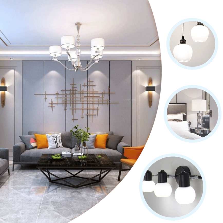 Žarówka LED A60 E27/6W/230V 6500K 330° - Aigostar