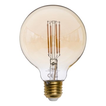 Żarówka LED AMBER G95 E27/6,5W/230V 3200K