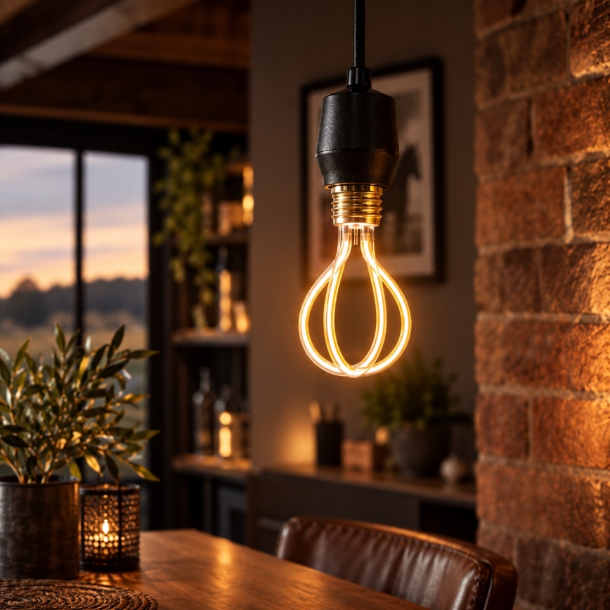 Żarówka LED BULB E27/8W/230V 2200K