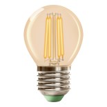 Żarówka LED CLASSIC AMBER G45 E27/6,5W/230V 2200K - Brilagi