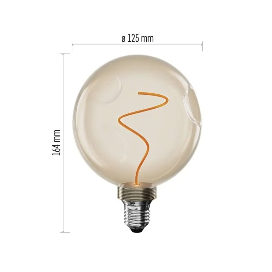 Żarówka LED DECO VINTAGE CG125A E27/4,5W/230V 1800K