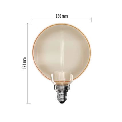 Żarówka LED DECO VINTAGE G130OA E27/4W/230V 1800K