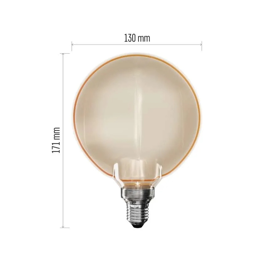 Żarówka LED DECO VINTAGE G130OA E27/4W/230V 1800K