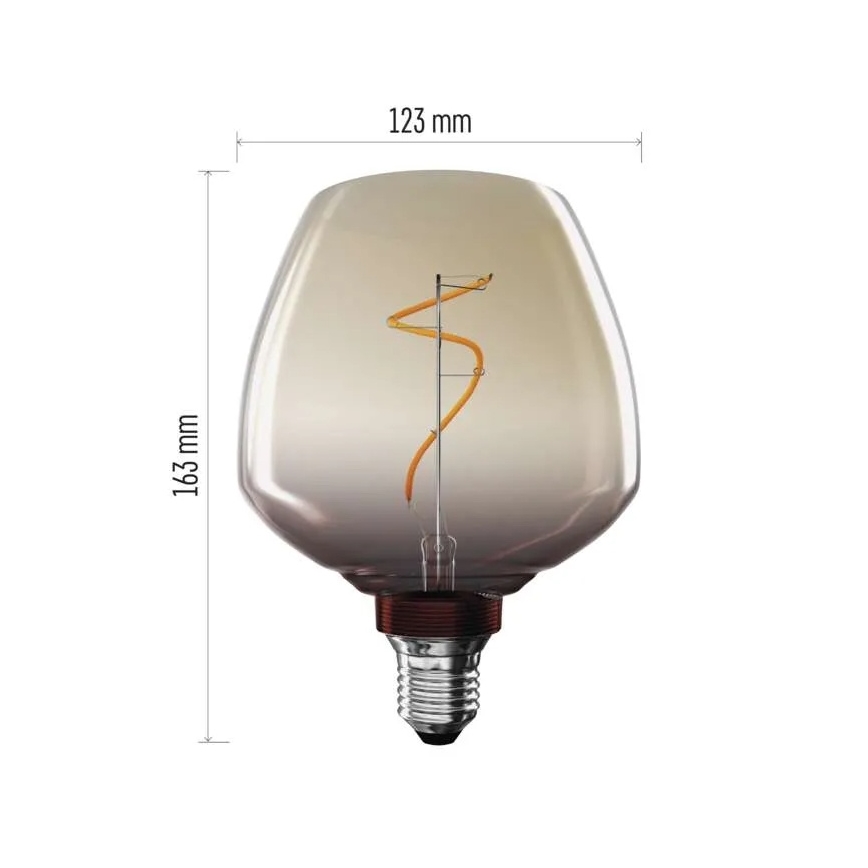 Żarówka LED DECO VINTAGE S123 E27/4W/230V 1800K