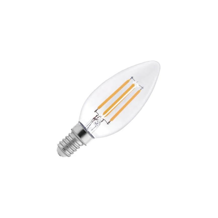 Žarówka LED filament C37 E14/6W/230V 3000K