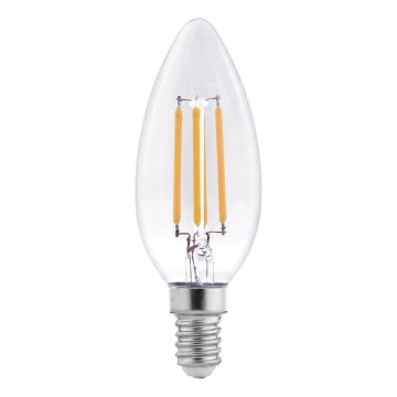 Żarówka LED FILAMENT C37 E14/6W/230V 4000K