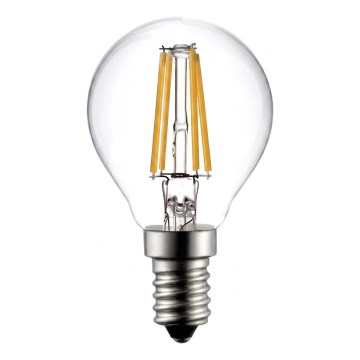 Żarówka LED FILAMENT G45 E14/6W/230V 3000K