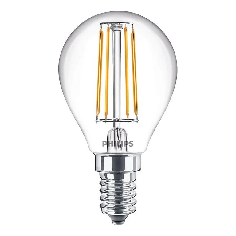 Żarówka LED filament Philips E14/4,3W/230V 4000K