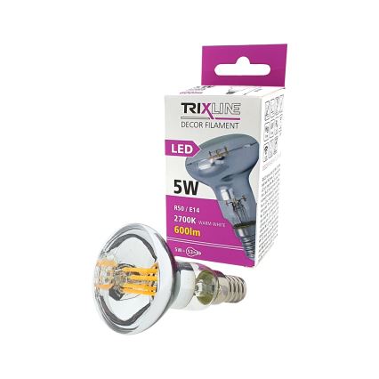 Żarówka LED FILAMENT VINTAGE E14/5W/230V 2700K